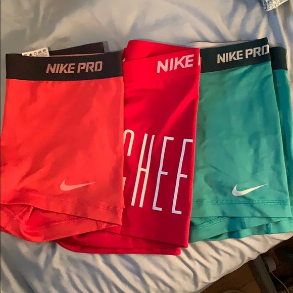 nike pro spandex shorts colors 